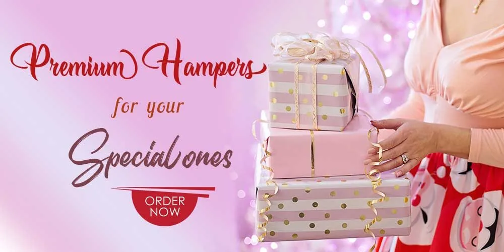premium hampers banner