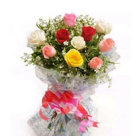 mixed roses